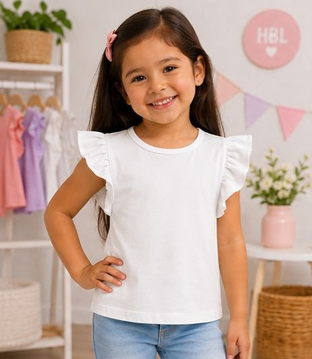 Blusa Rizada Crudo